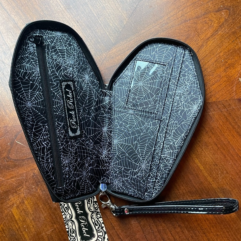 Universal Monsters zip clutch